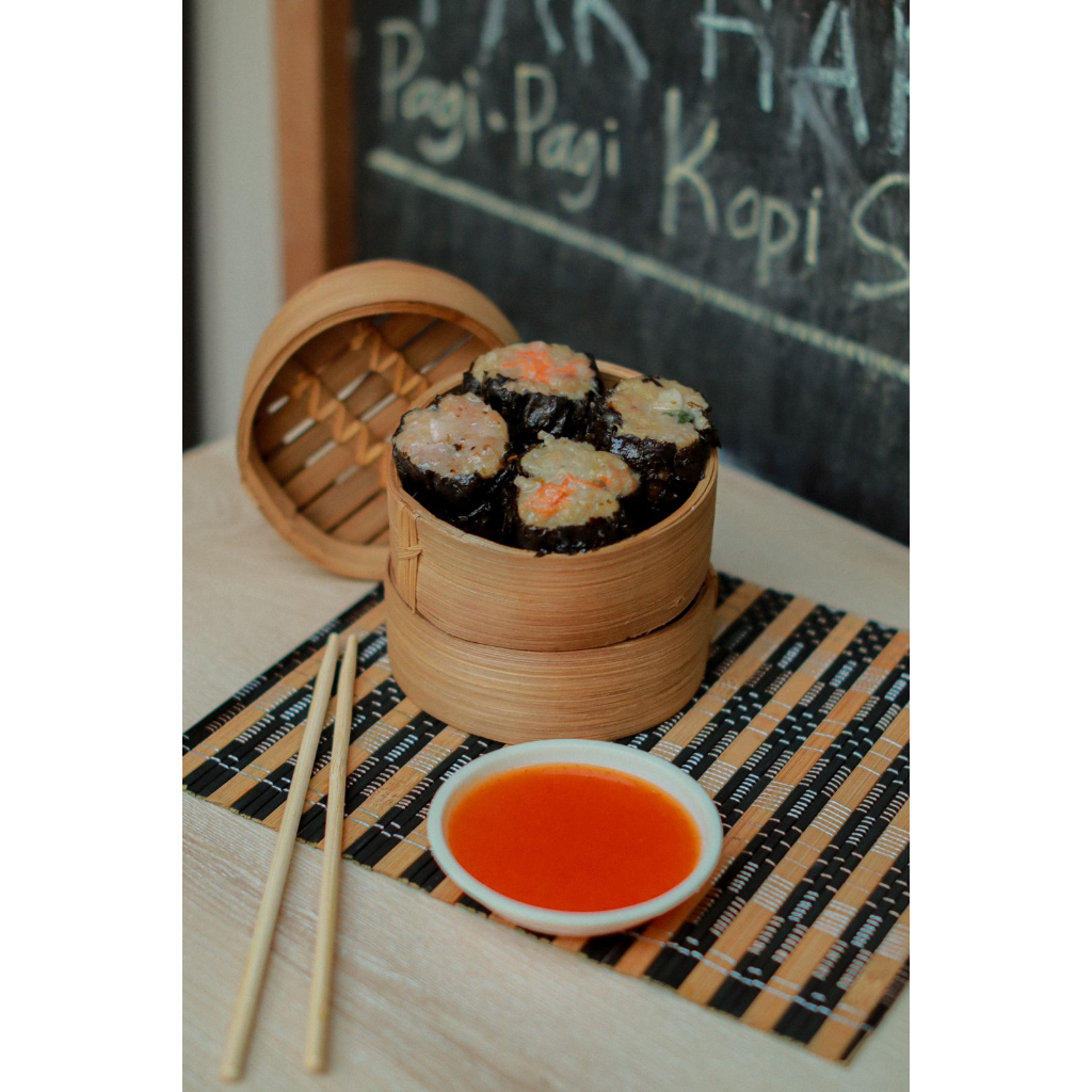 

Premium Dimsum Ayam Kulit Nori (50 Pc) (Hotel/ Resto/ Cafe/ Catering)