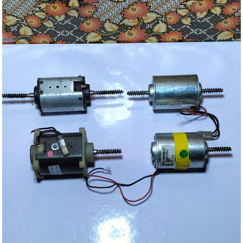 Dinamo DC 12v shaft ulir bekas copotan