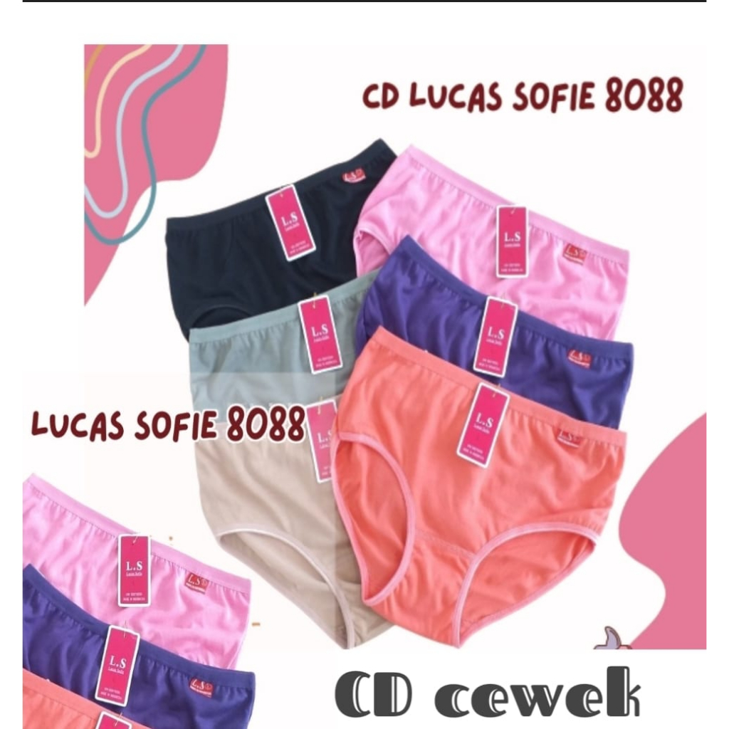 Celana Dalam Sempak CD Wanita Cewek Dewasa Murah Caresby Honiting Lucas Sofie