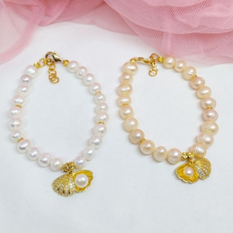 MUTIARA LOMBOK ASLI - GELANG MUTIARA LOMBOK OVAL - MUTIARA LOMBOK - GELANG MUTIARA AIR TAWAR - GELAN