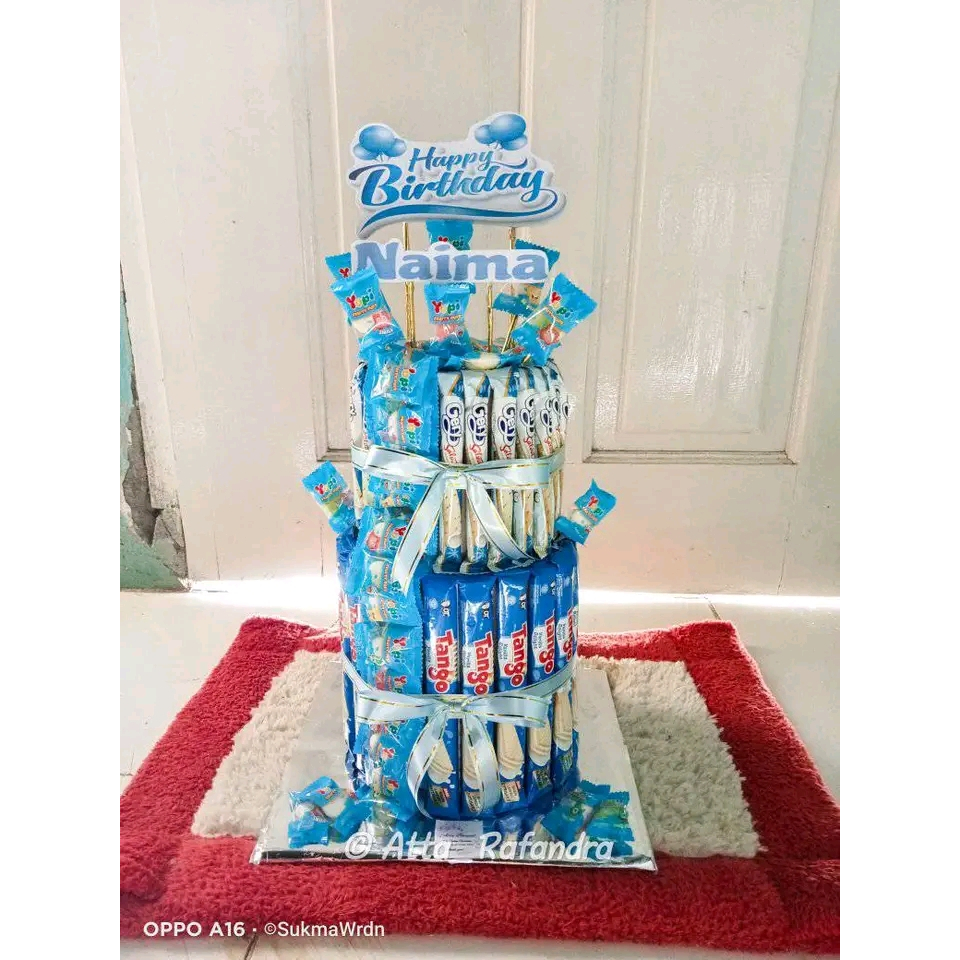 

Snack Tower/Snack Cake ulang tahun