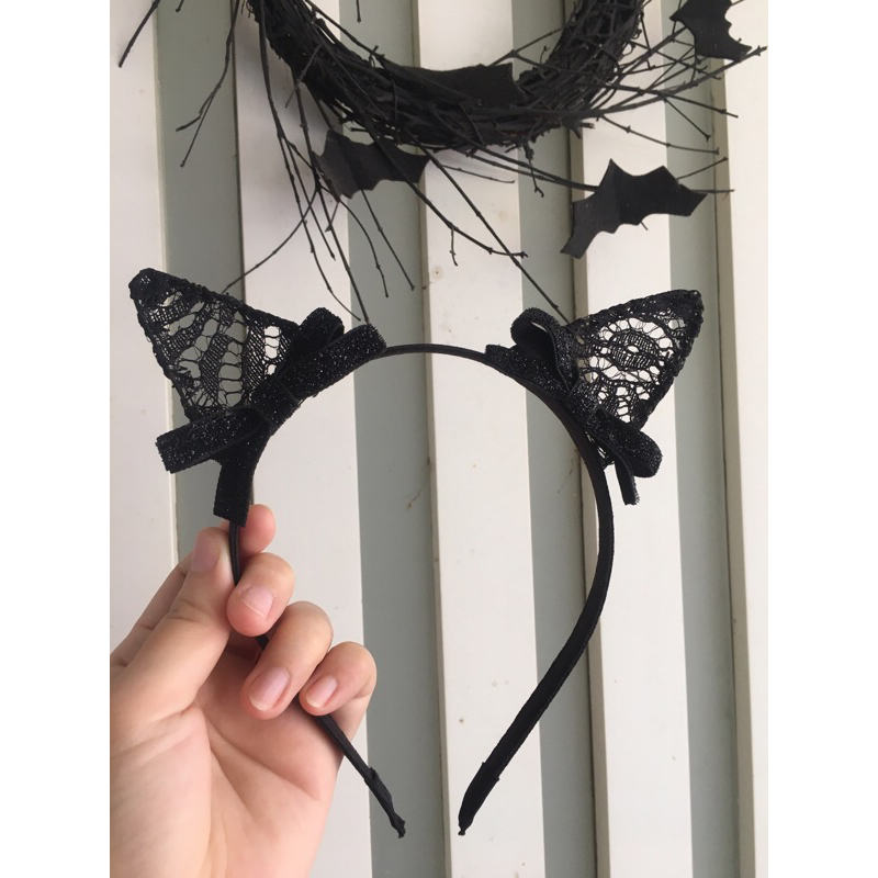 bando halloween bando kucing hitam