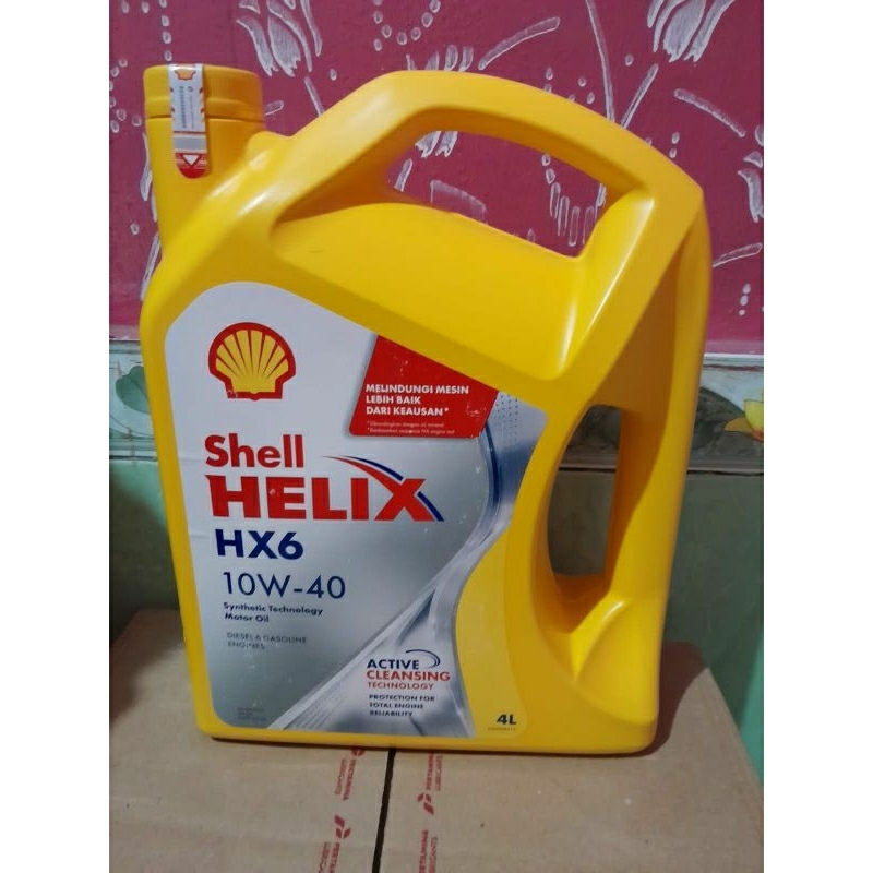 Oli Shell HX6 4Liter