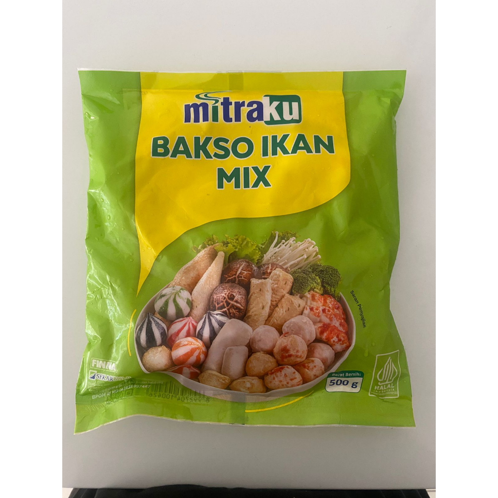 

Mitraku Bakso Ikan Mix 500gr