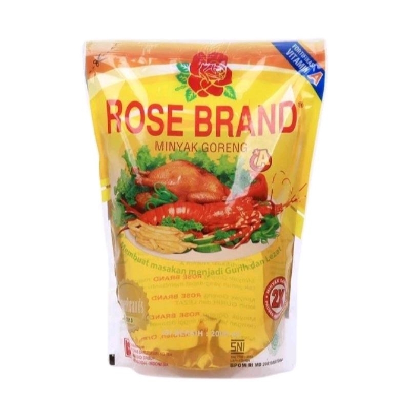 MINYAK GORENG RESTO, FILMA, SUNCO, AICHA, SANIA, KUNCI MAS,  MITRA,ROSEBRAND, 2 LITER POUCH