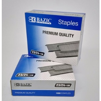 

Isi Stapler/Staples BAZIC 23/24-1M (1000 Pcs)