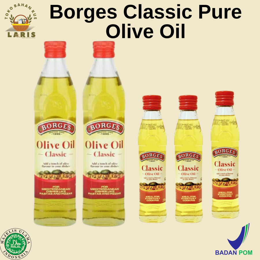 

Borges Classic Pure Olive Oil (Tersedia 2 Ukuran Kemasan)