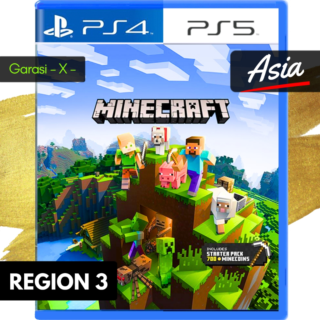 ⭐  M l N E C R A F T  ⭐ PS4 PS5 ( s e r i e s ) | kaset bd dvd cd game ps4 ps5 ps 4 5 lego hogwarts 