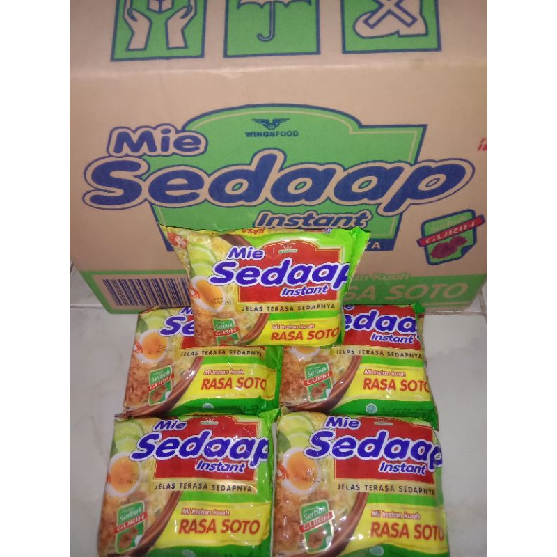 

Mie sedap Soto 1 karton 40pcs