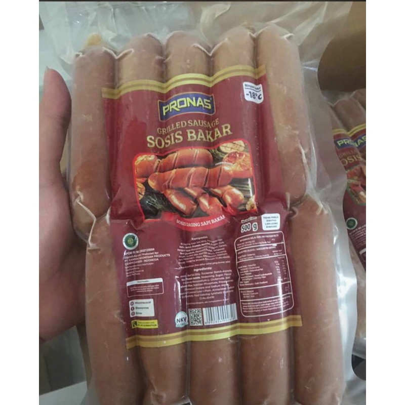 

Pronas Sosis Bakar Sapi 500 gram