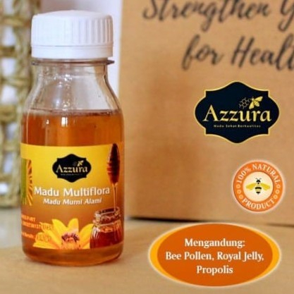 

Madu Multiflora Madu Murni Alami Madu Kesehatan Original 100% Madu Azzura 100 Gram