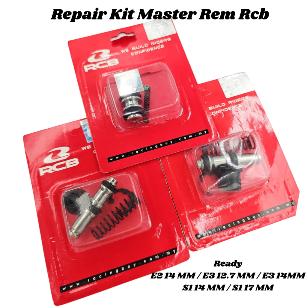 Repair Kit Master Rem DEPAN RCB - Seal Sil Master Rem Depan Rcb Racingboy E2 E3 12.7 Mm Dan E2 14 MM