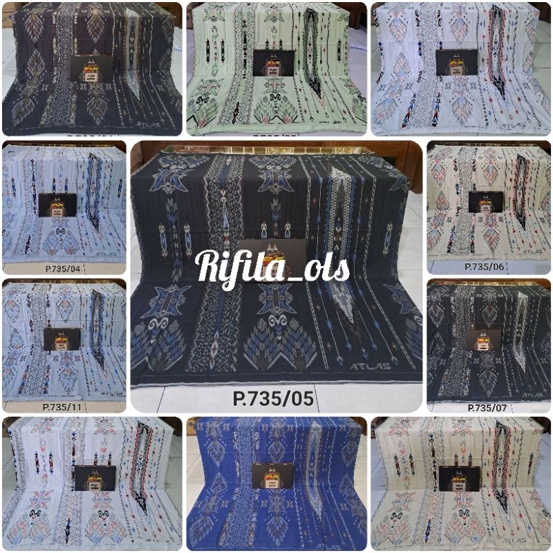 SARUNG ATLAS PREMIUM 735 KEMBANG