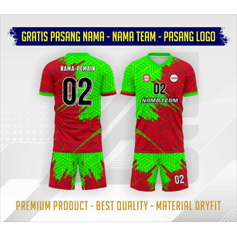 Baju Jersey Volly Full Printing Premium Custom Jersey Voli Pria Wanita