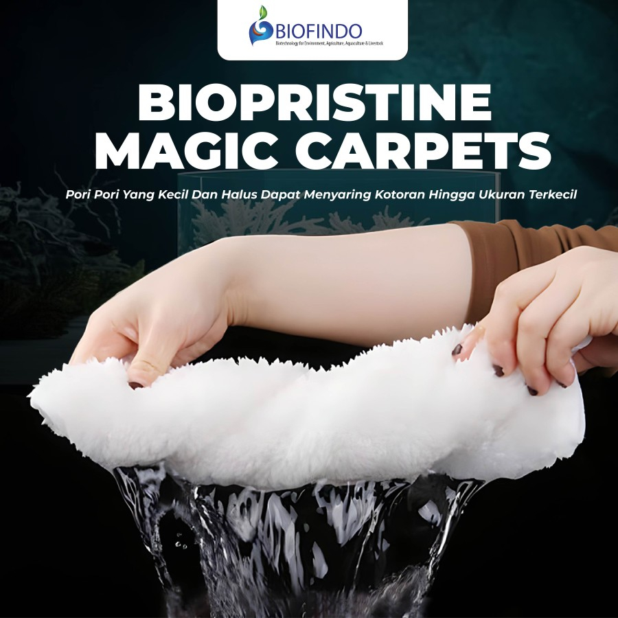 BioPristine Magic Carpet Media Filter Saringan Air akuarium dan Kolam