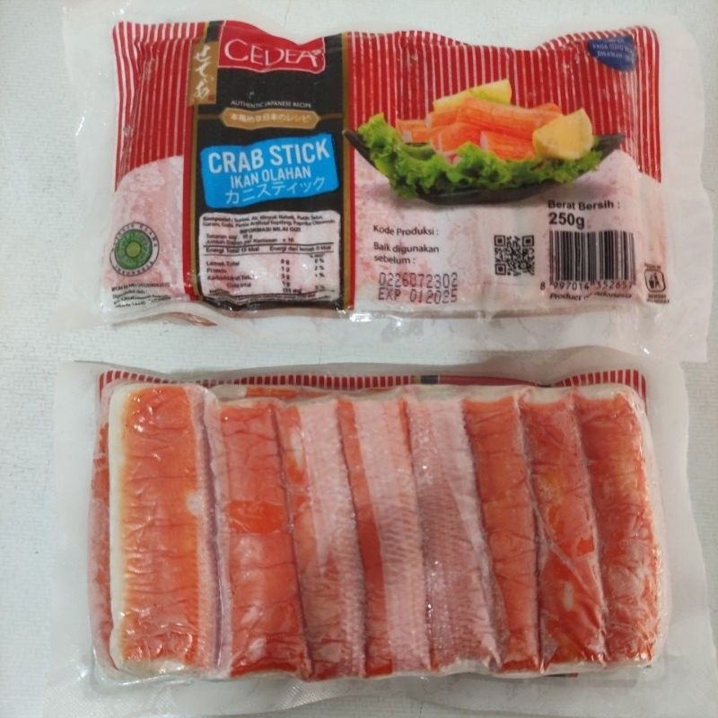 

CEDEA Crab Stick 250gr / Olahan Seafood