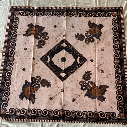 udeng batik semi tulis lembaran