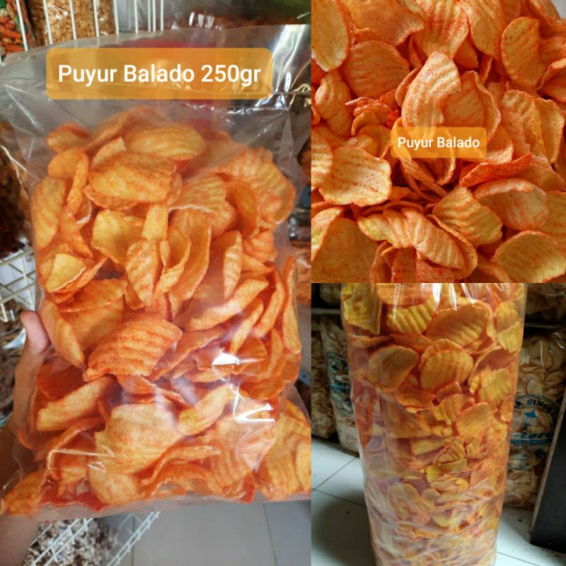 

250gr Krip-Krip Puyur Balado Khas Magelang
