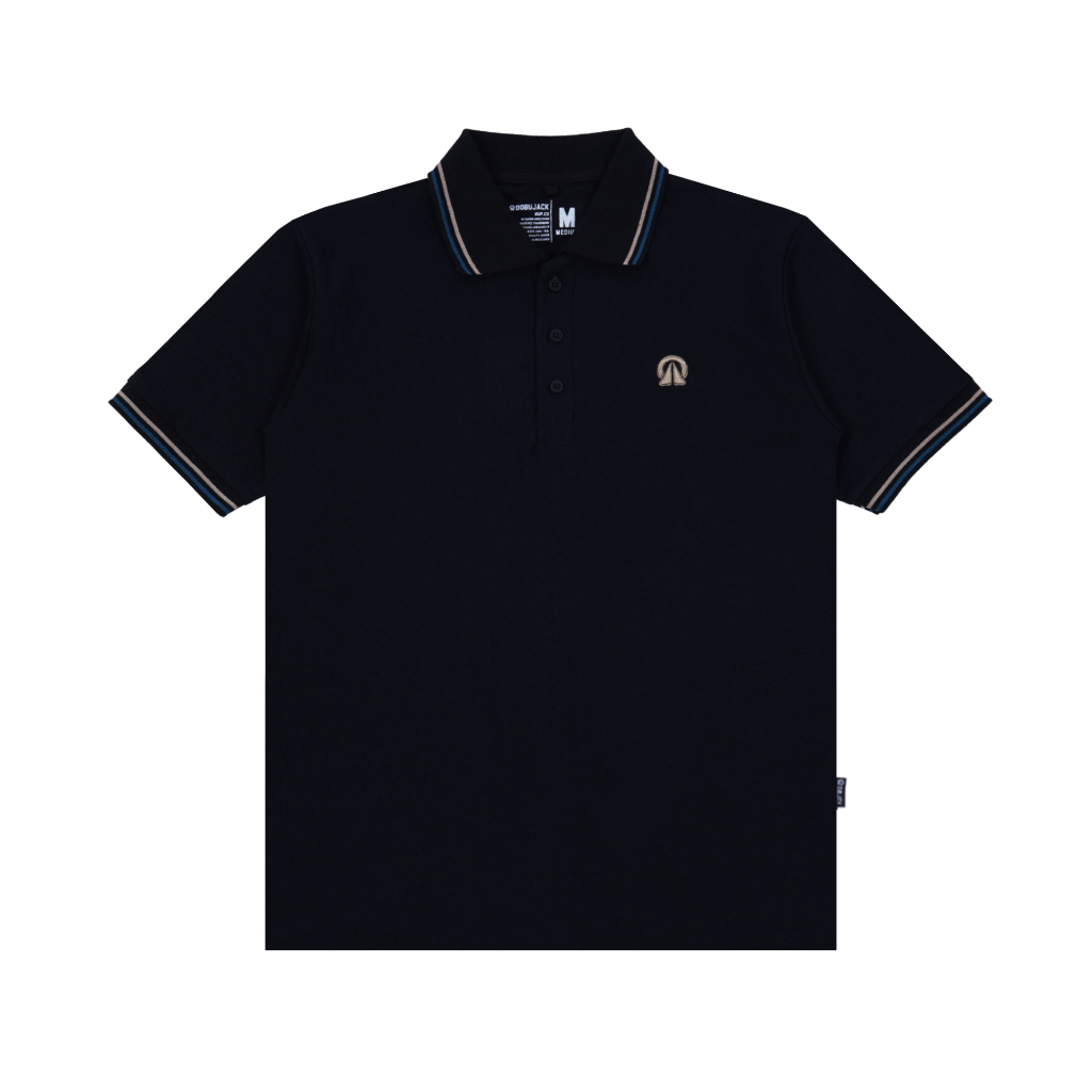 Dobujack Polo Shirt Gecko Black