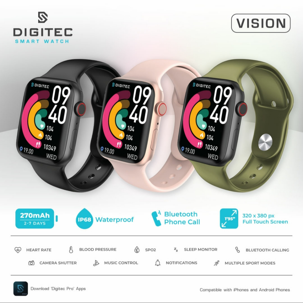 Digitec Smartwatch VISION Series