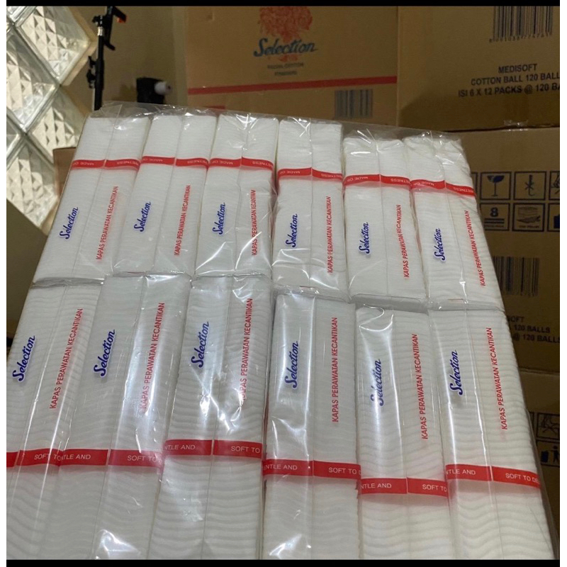 PAKET MURAH Bundling 12 Pcs Selection Kapas Wajah 35 gr Kontrol Minyak Semua Jenis Kulit Pemutihan B