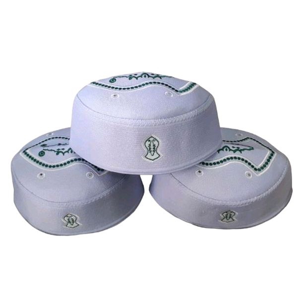 Peci Kopiah Malaysia Spon Super Logo Terompah Motif Dewasa Grosir