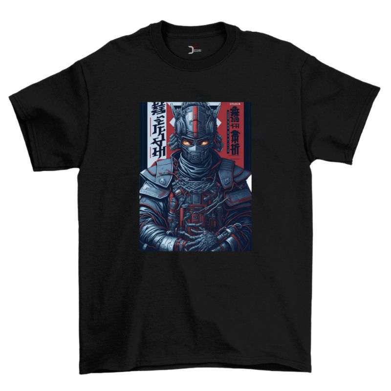 Deori Kaos - Kaos Distro Samurai Robot Streetwear & Urban Style - Kaos Pria Dewasa
