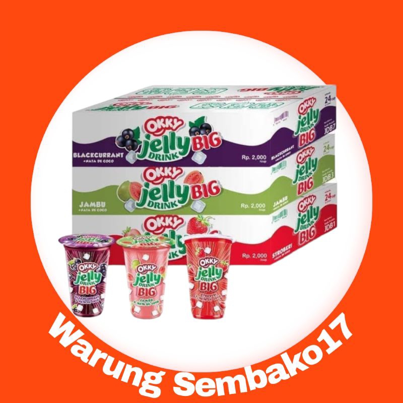 

OKKY JELLY DRINK BIG JUMBO 200ML X 24CUP