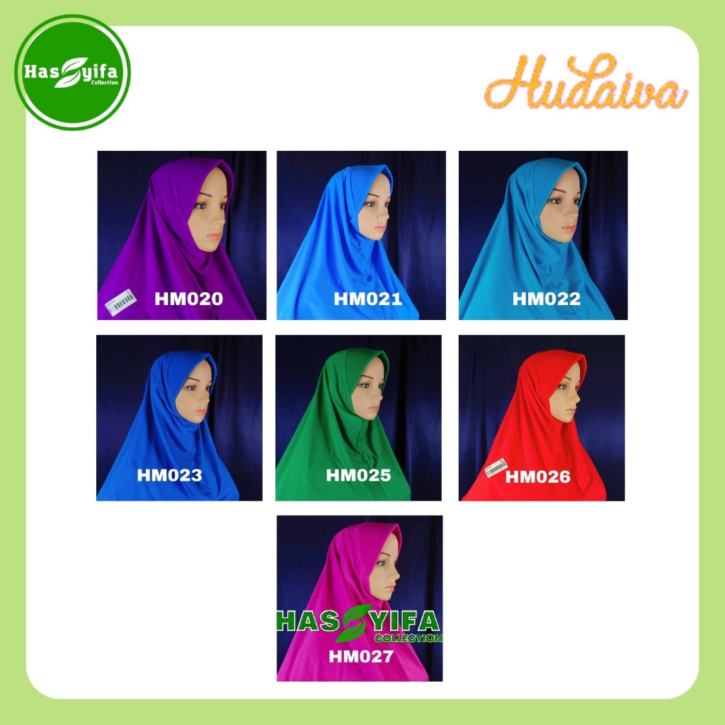 Hudaiva - Jilbab Instan Kerudung Morocco Part 3