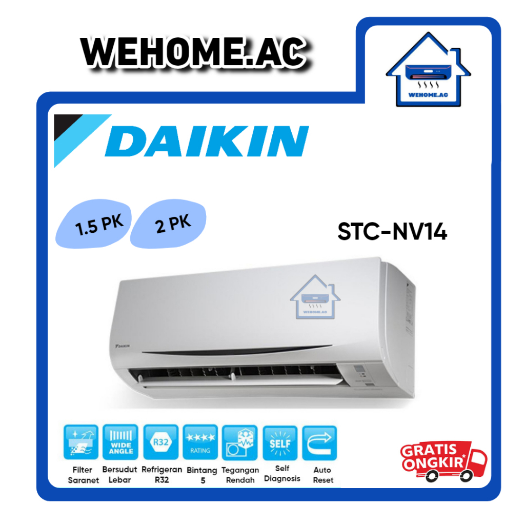 AC Daikin 1.5 - 2 PK Thailand FTC-NV14 1.5 - 2 PK 35NV14 / 50NV14 AC Daikin Thailand