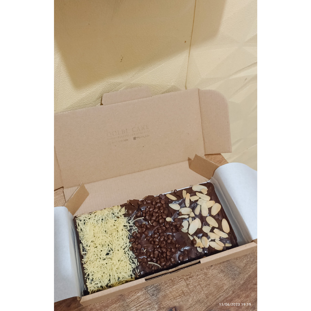

Fudgy Brownies No Sekat 12×24cm