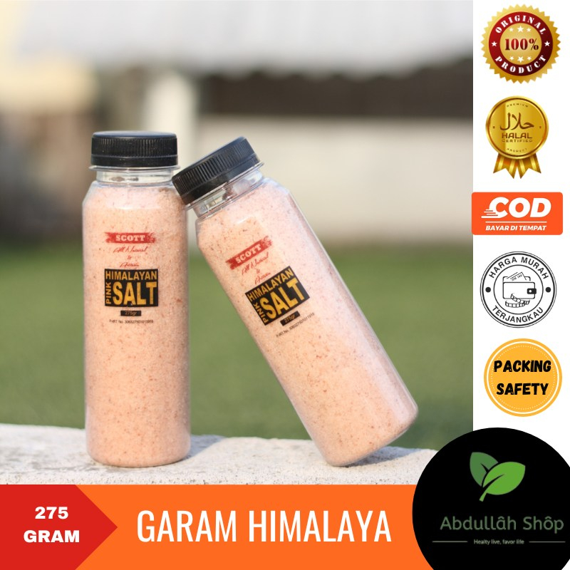 

Garam Himalaya 275gr Himalayan Pink Salt Al Khodry