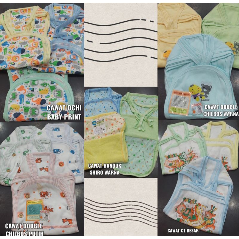 Cawat/popok bayi Newborn 1 LUSIN