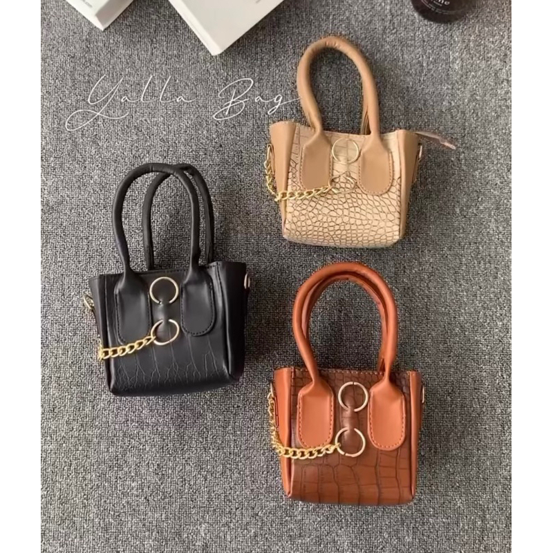 Slingbag YOLLA CROCO BAG - Ghealsyshoes