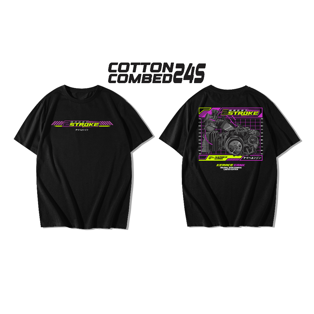 Kaos 2 Stroke 2 Tak Indonesia Big Size Jumbo Baju Ragat 2stroke