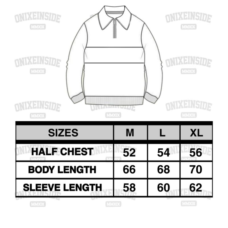 Onixe Inside Jaket Rugby Pria & Wanita (UNISEX) Kombinasi  Original High Quality Distro(Bisa COD)-6