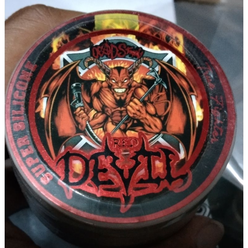 senar gelasan red devil by derpanzer + bonus pelindung jari