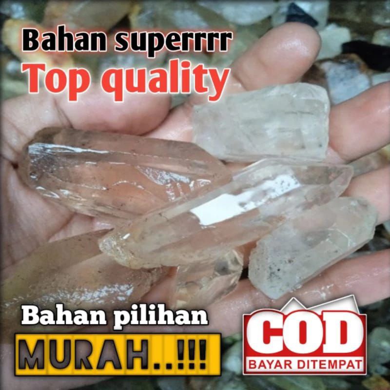 natural rough/bahan kecubung/Quartz/crystal Kinyang air