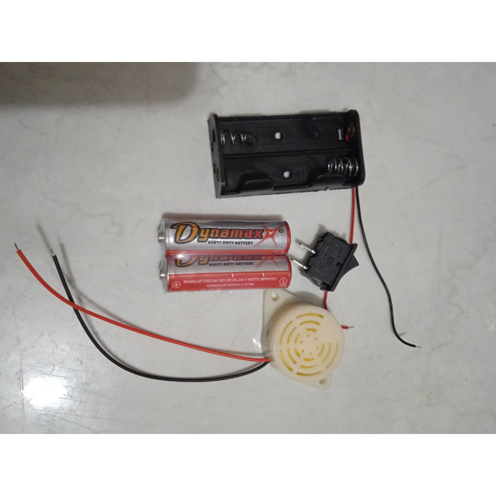 Paket Rangkaian Bel Listrik Sederhana Praktek Prakarya anak Sekolah