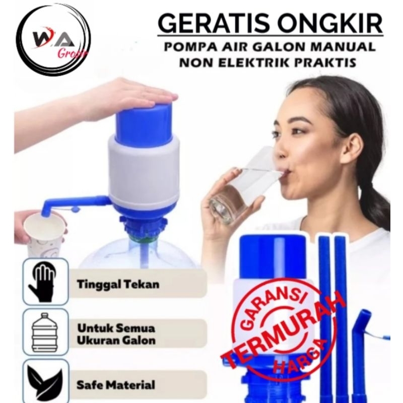 Pompa galon Manual/Dispenser Galon Manual/Pompa Galon Qme Manual