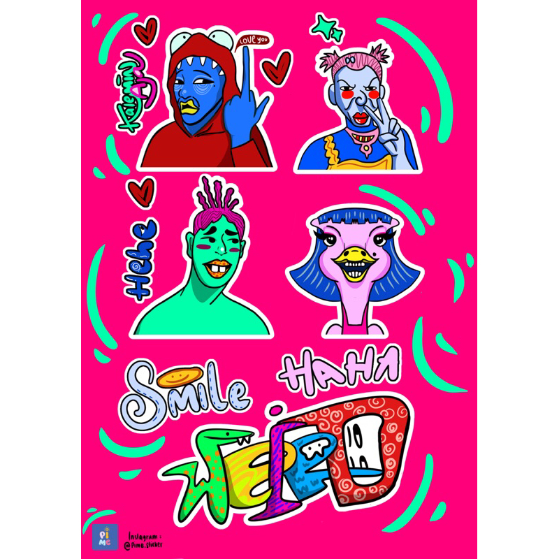 

sticker lucu