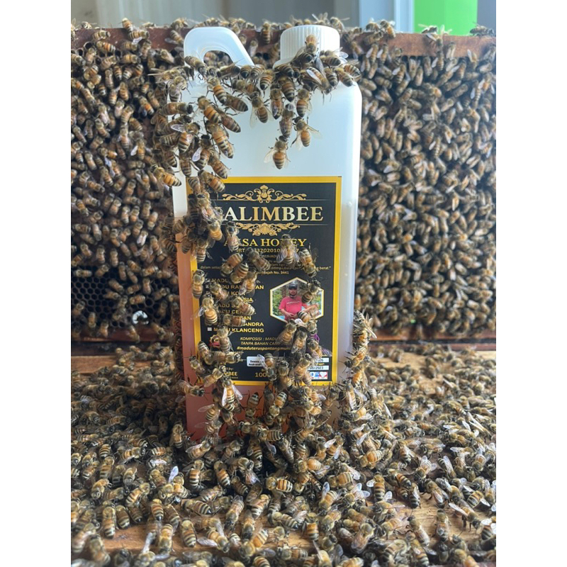 

(1kg) Madu Murni asli Nektar Bunga GRAD A super -HALIMBEE
