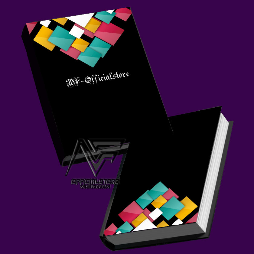 

Buku Catatan Notebook Hardcover A5 { Custom Name } Polos/Garis