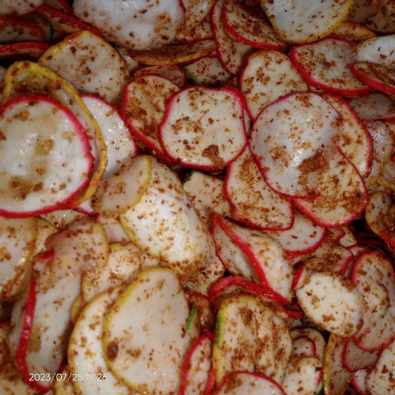 

KERUPUK SEBLAK BANTET//PEDAS DAUN JERUK