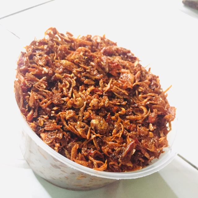 

Promo 10.10 Terasi Bawang Goreng Prutuk Pedas dan Enak 200g Khas Brebes