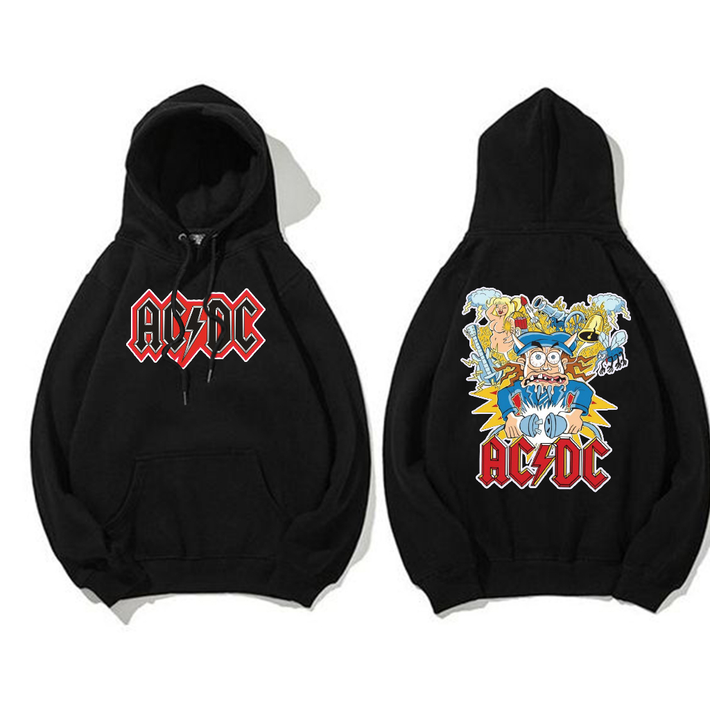 HOODIE ACDC JAKET ACDC HOODIE ACDC  KEREN( PRIA,WANITA) HOODIE BERKUALITAS (ACDC)