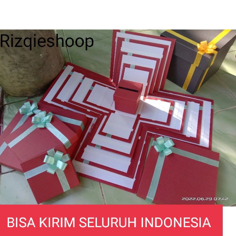 EXPLOSION BOX SNACK BOX HAMPERS BOX SNACK