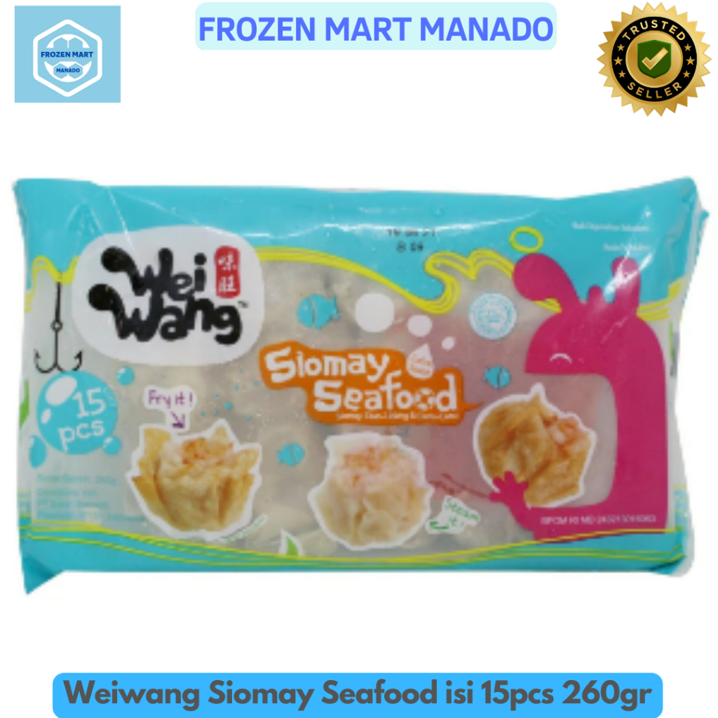 

Weiwang Siomay Seafood isi 15pcs 260gr - Frozen Mart Manado (Frozen Food Manado)