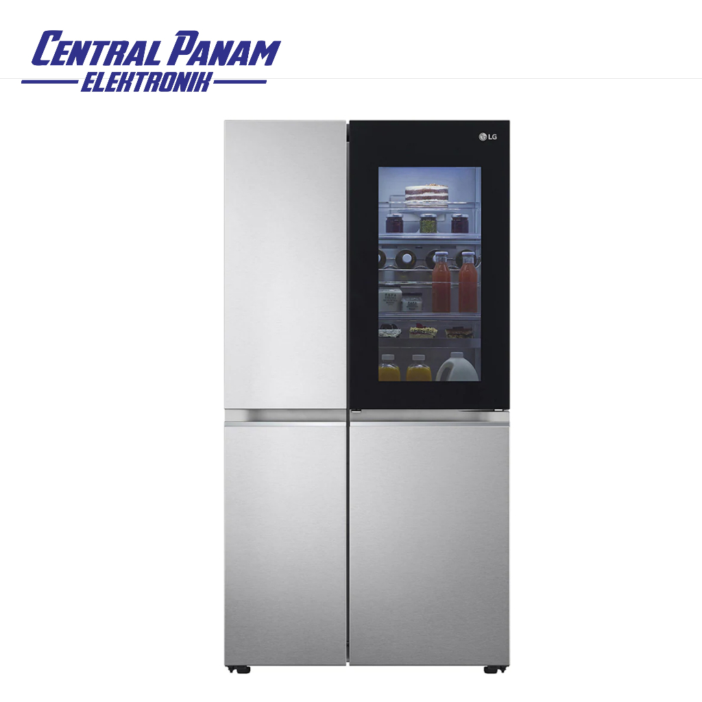 LG GC-Q257CSFS Kulkas InstaView Door-in-Door Central Panam Elektronik