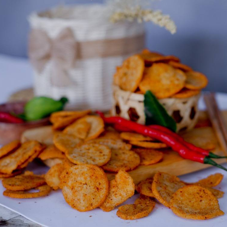 

MolringPedas 500 gr Mabiean Snack Makanan Ringan Cemilan Makanan Kiloan Oleh-oleh Tasik